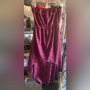 Maroon Maxi Dress